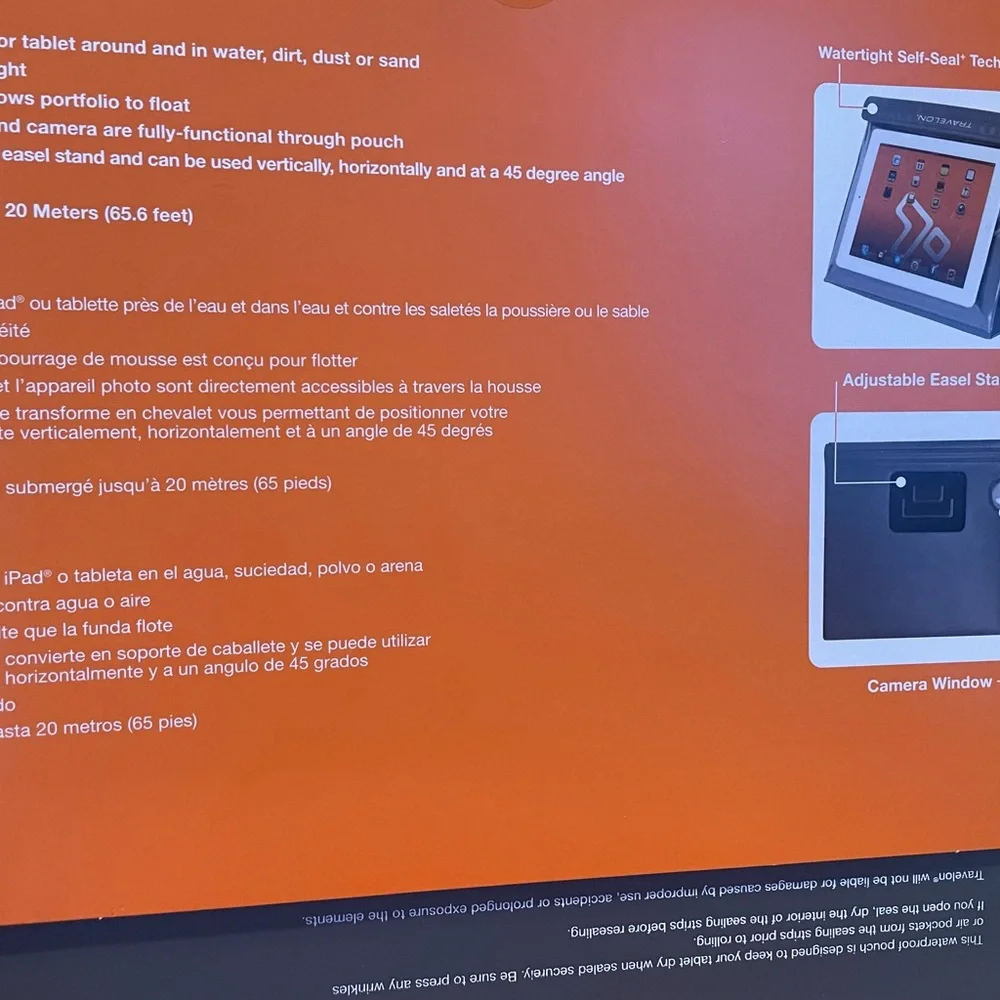 WATERPROOF TABLET PORTFOLIO